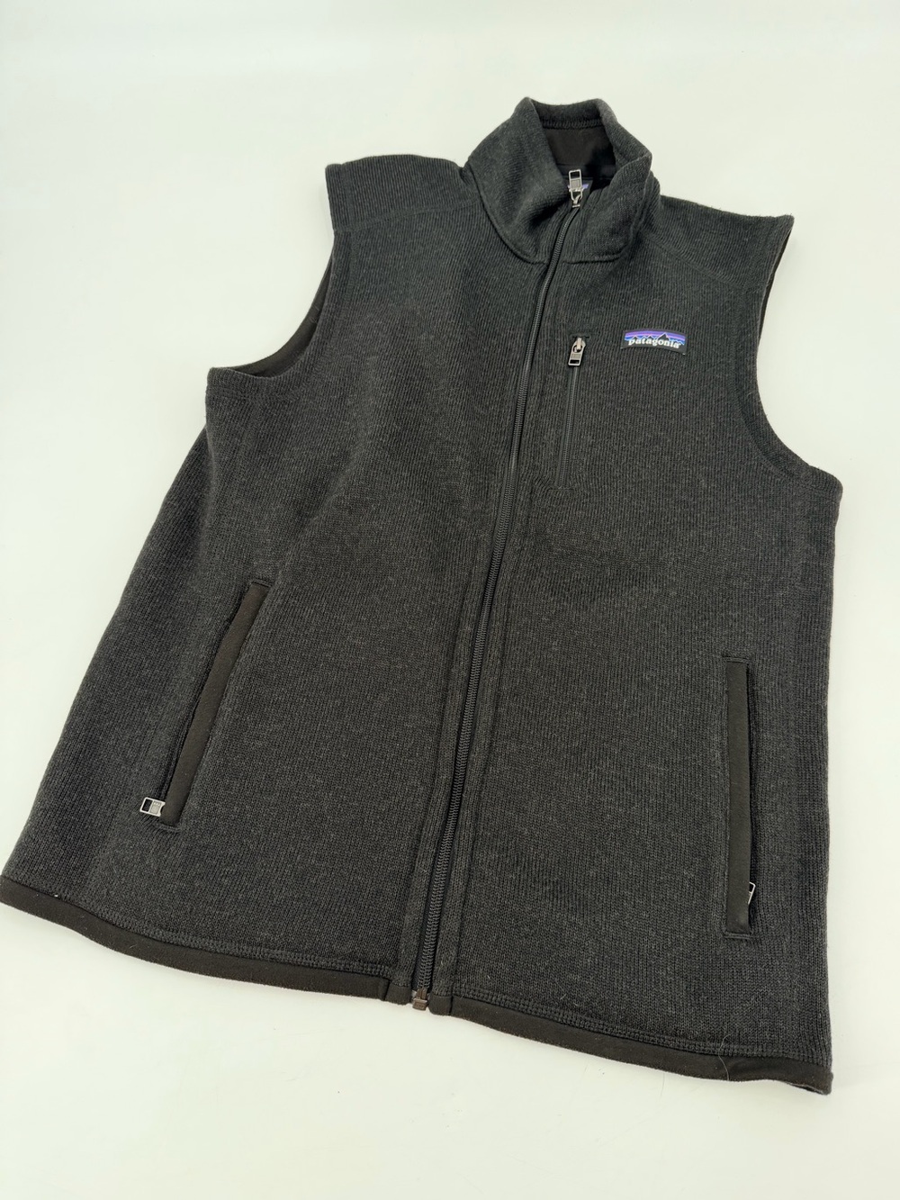 Patagonia Black Better Sweater Vest Mens Small
